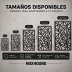 Tamaños disponibles de los cuadros en acero Noxhound