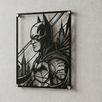 Cuadro decorativo en acero de Batman de DC cortado a láser - Noxhound