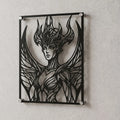 Cuadro decorativo en acero de Bel'Veth de League of Legends cortado a láser - Noxhound