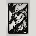 Cuadro decorativo en acero de Beru de Solo Leveling cortado a láser - Noxhound