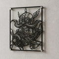 Cuadro decorativo en acero de Corki de League of Legends cortado a láser - Noxhound