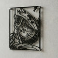 Cuadro decorativo en acero de Cell Forma Imperfecta de Dragon Ball cortado a láser - Noxhound