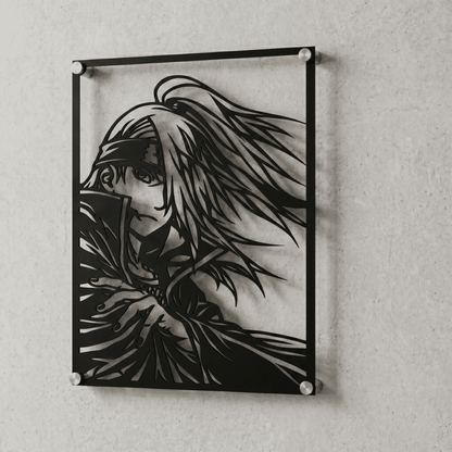 Cuadro Decorativo Anime Naruto Deidara en Acero
