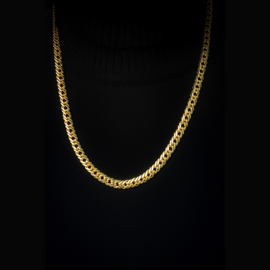 CADENA ENTRELAZADA 18K