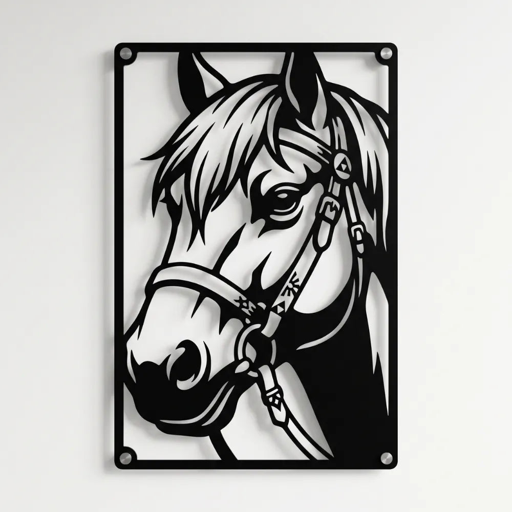 Cuadro Decorativo Videojuego The Legend of Zelda Epona en Acero