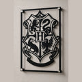 Cuadro Decorativo Cine Harry Potter Escudo de Hogwarts en Acero