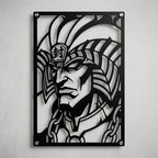 Cuadro decorativo en acero de Exodia de Yu-Gi-Oh cortado a láser - Noxhound