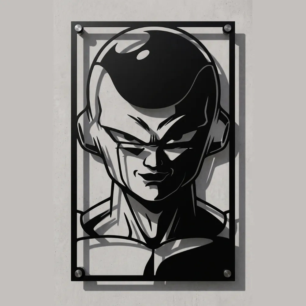 Cuadro Decorativo Anime Dragon Ball Freezer Versión B en Acero