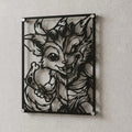 Cuadro decorativo en acero de Gnar de League of Legends cortado a láser - Noxhound