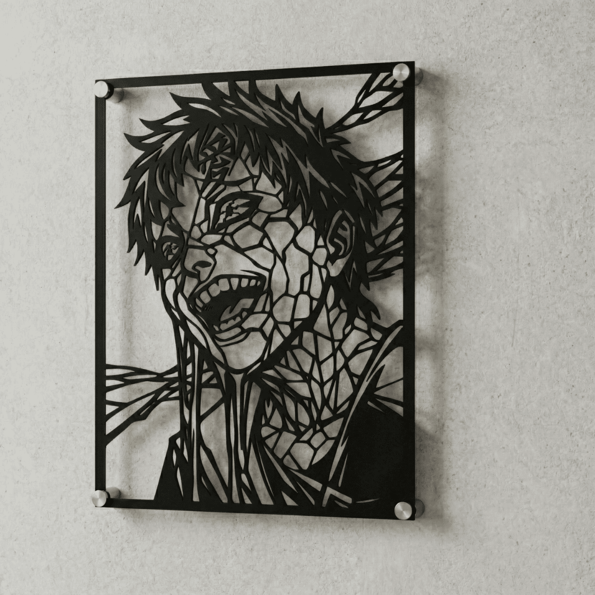 Cuadro Decorativo Anime Naruto Gaara Versión B en Acero