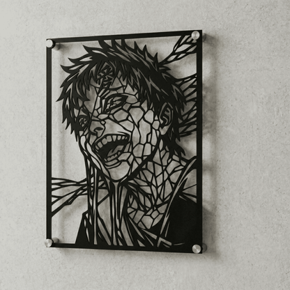 Cuadro Decorativo Anime Naruto Gaara Versión B en Acero