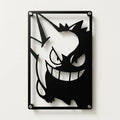 Cuadro decorativo en acero de Gengar de Pokémon cortado a láser - Noxhound