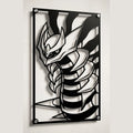 Cuadro Decorativo Anime Pokémon Giratina en Acero