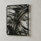Cuadro decorativo en acero de Gogeta SSJ4 de Dragon Ball cortado a láser - Noxhound