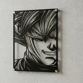 Cuadro decorativo en acero de Goku Black de Dragon Ball cortado a láser - Noxhound