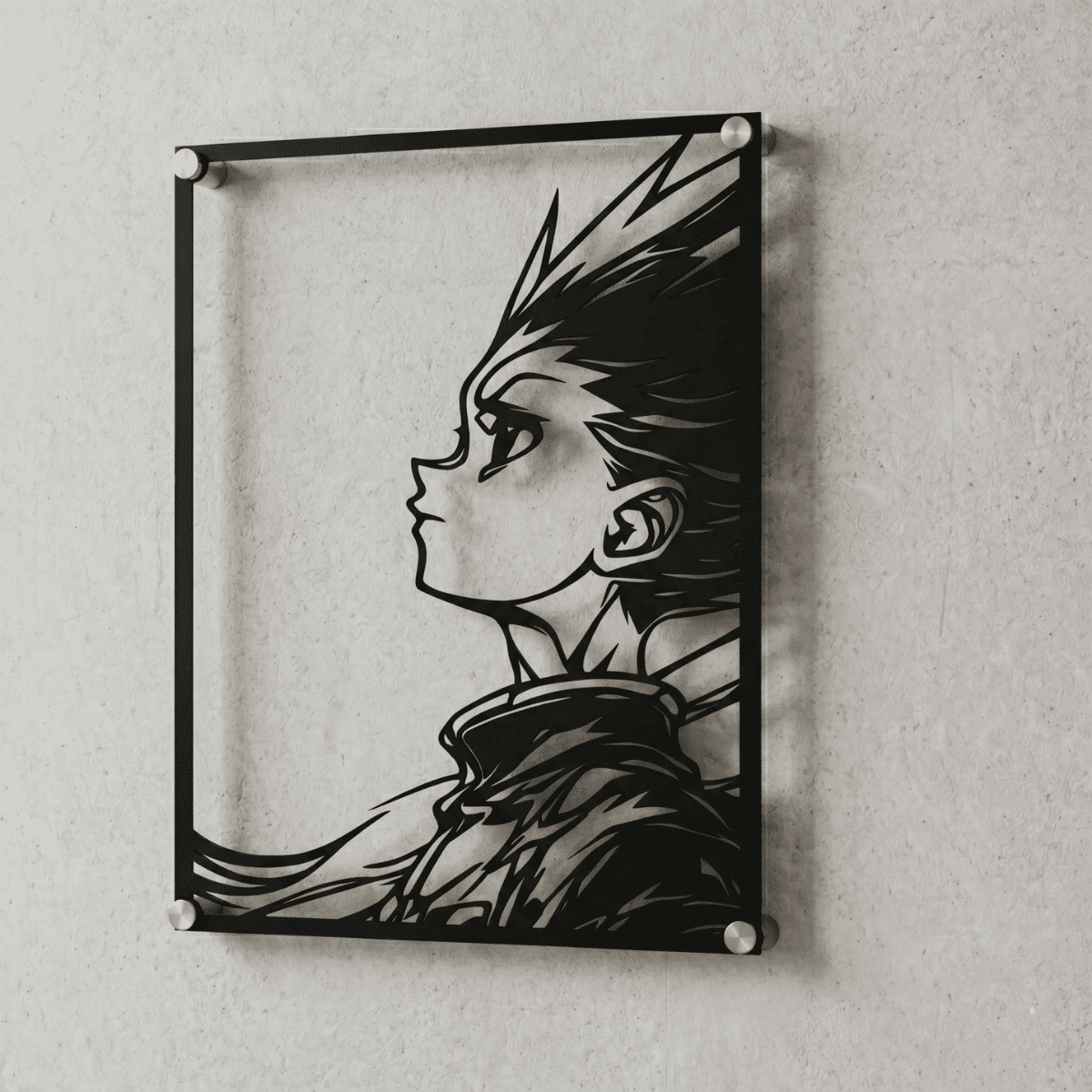 Cuadro Decorativo Anime Hunter X Hunter Gon Freecss en Acero