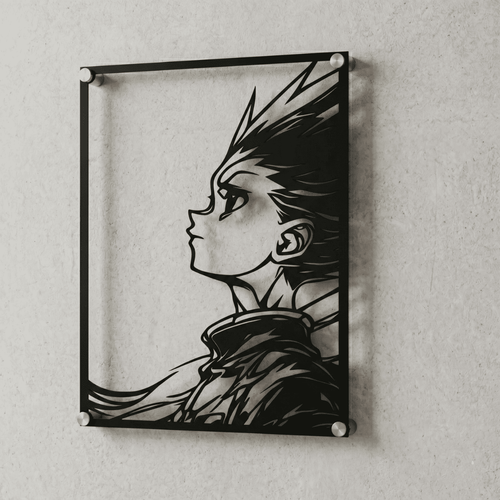 Cuadro Decorativo Anime Hunter X Hunter Gon Freecss en Acero