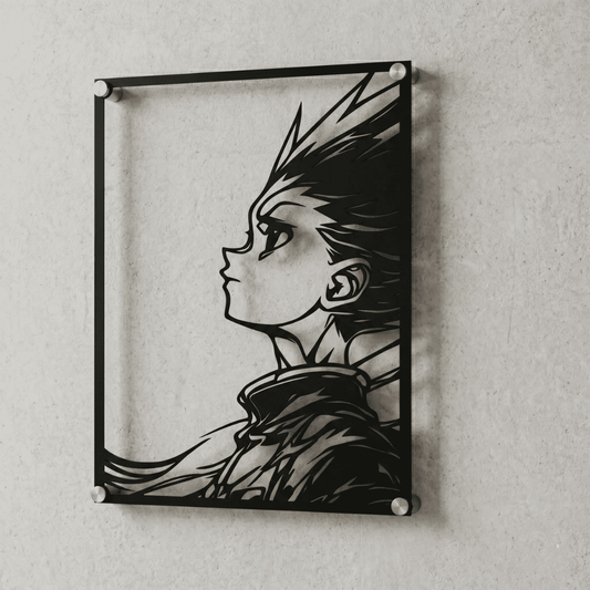 Cuadro Decorativo Anime Hunter X Hunter Gon Freecss en Acero