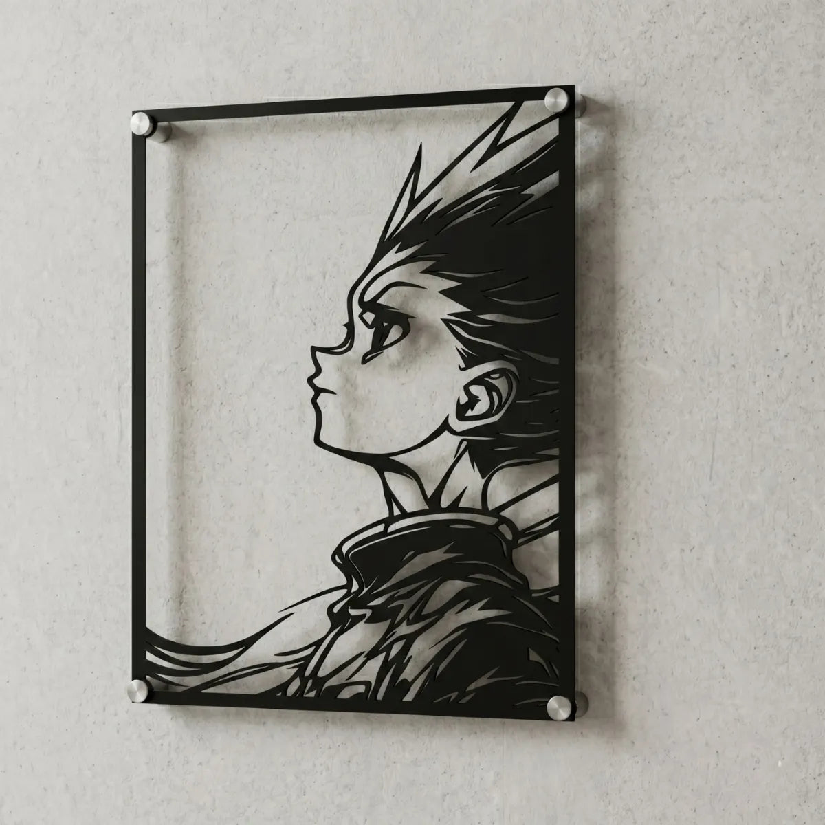 Cuadro decorativo en acero de Gon Freecss de Hunter X Hunter cortado a láser - Noxhound