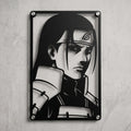 Cuadro Decorativo Anime Naruto Hashirama Senju en Acero