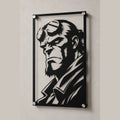 Cuadro Decorativo Comic Hellboy en Acero