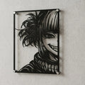 Cuadro decorativo en acero de Himiko Toga de My Hero Academia cortado a láser - Noxhound