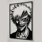 Cuadro Decorativo Anime Bleach Hollow Ichigo en Acero