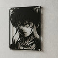 Cuadro decorativo en acero de Inuyasha de Inuyasha cortado a láser - Noxhound