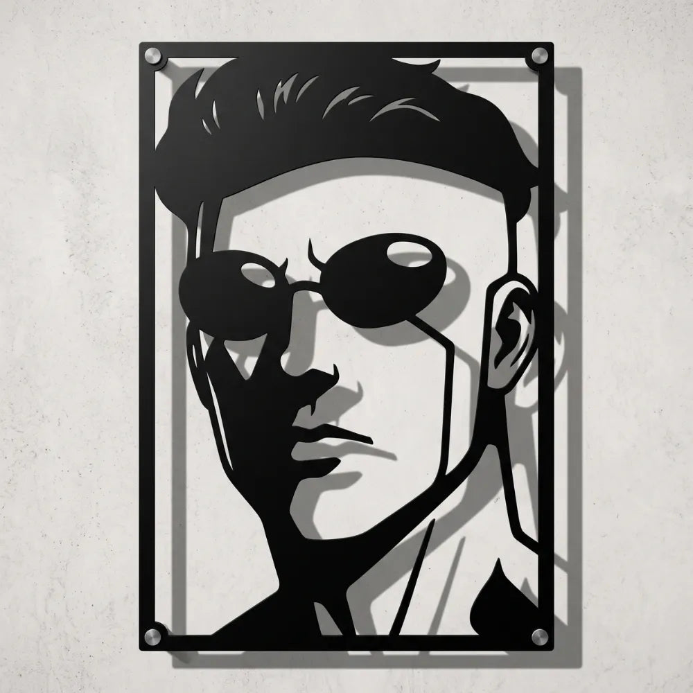 Cuadro Decorativo Comic Invincible en Acero