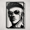 Cuadro Decorativo Comic Invincible en Acero