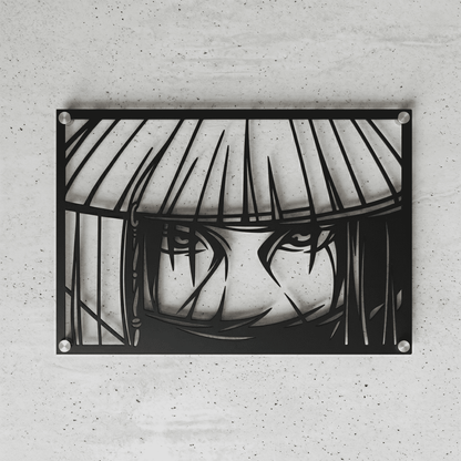 Cuadro Decorativo Anime Naruto Itachi Uchiha en Acero
