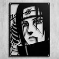 Cuadro Decorativo Anime Naruto Itachi Uchiha Versión C en Acero