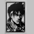 Cuadro Decorativo Videojuego Tekken Jin Kazama en Acero