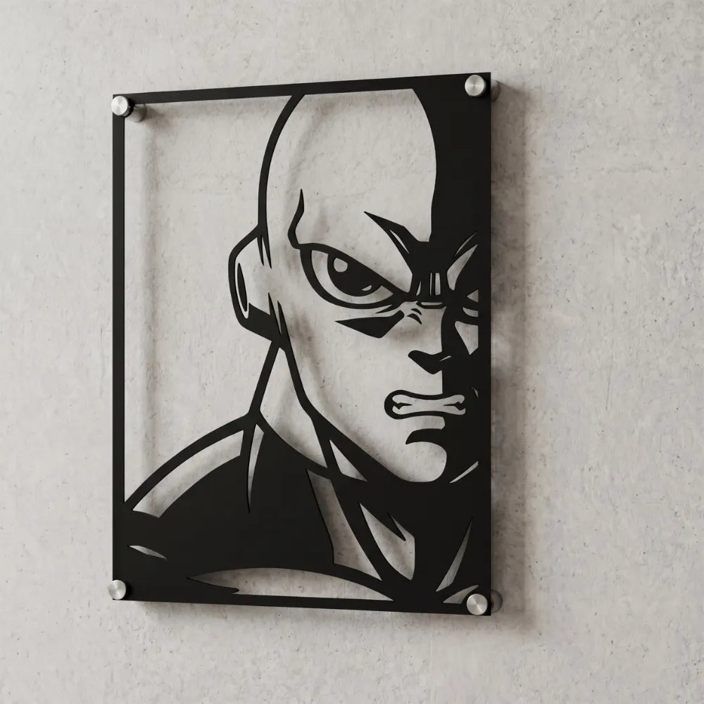 Cuadro Decorativo Anime Dragon Ball Jiren en Acero