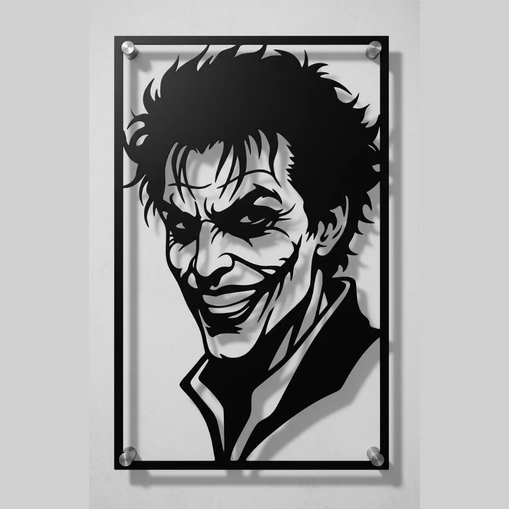 Cuadro Decorativo Comic DC Joker en Acero