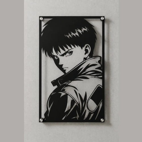 Cuadro decorativo en acero de Kaneda de Akira cortado a láser - Noxhound