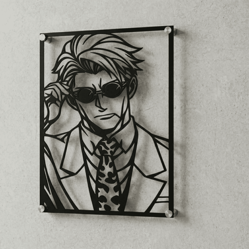 Cuadro Decorativo Anime Jujutsu Kaisen Kento Nanami en Acero