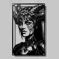 Cuadro Decorativo Videojuego Diablo IV Lilith en Acero