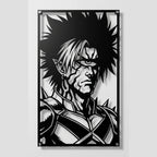 Cuadro Decorativo Anime One Punch Man Lord Boros en Acero