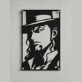 Cuadro Decorativo Anime One Piece Rob Lucci en Acero