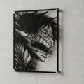Cuadro decorativo en acero de Luffy de One Piece cortado a láser - Noxhound
