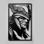 Cuadro Decorativo Videojuego Elden Ring Malenia en Acero