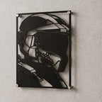 Cuadro Decorativo Videojuego Halo Master Chief en Acero