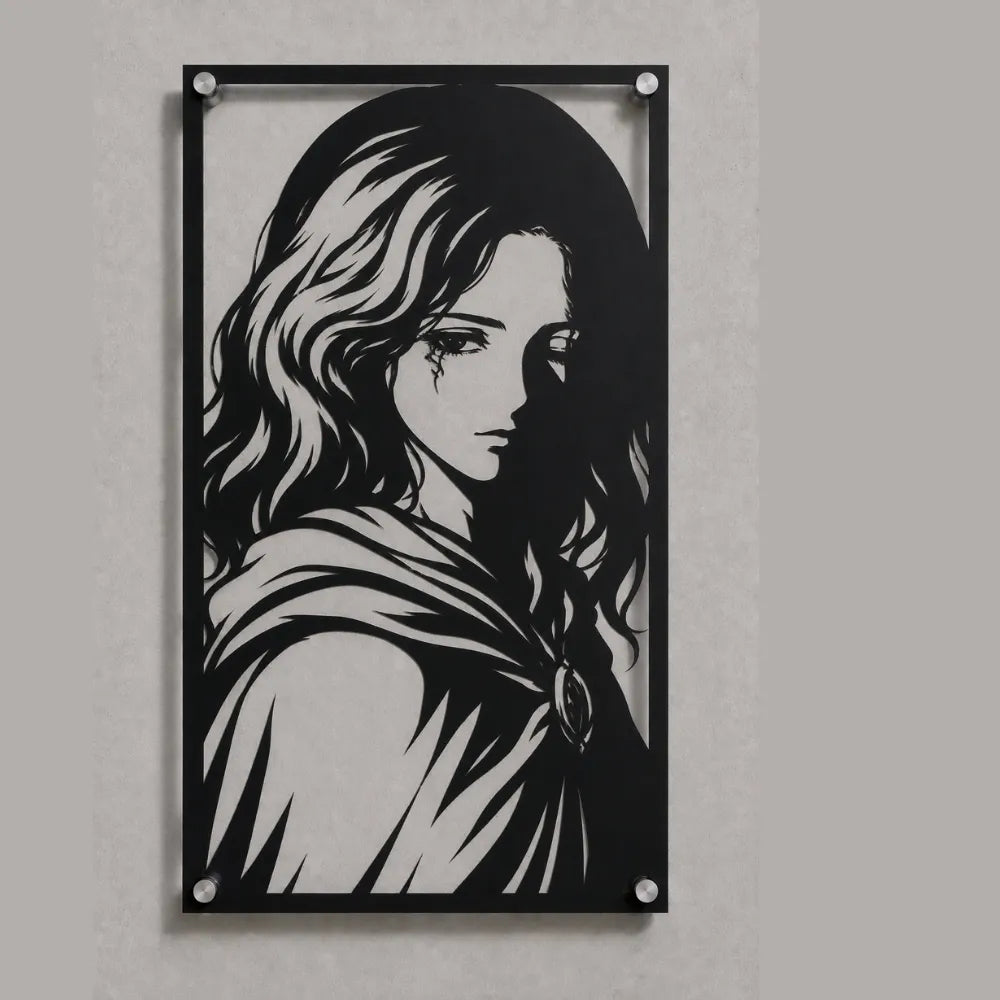 Cuadro Decorativo Videojuego Elden Ring Melina en Acero