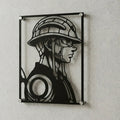Cuadro decorativo en acero de Meruem de Hunter X Hunter cortado a láser - Noxhound