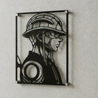 Cuadro decorativo en acero de Meruem de Hunter X Hunter cortado a láser - Noxhound