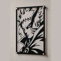 Cuadro Decorativo Anime Naruto Naruto Modo Baryon en Acero