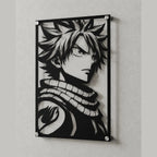 Cuadro Decorativo Anime Fairy Tail Natsu Dragneel en Acero