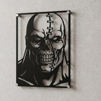 Cuadro Decorativo Videojuego Resident Evil Nemesis en Acero