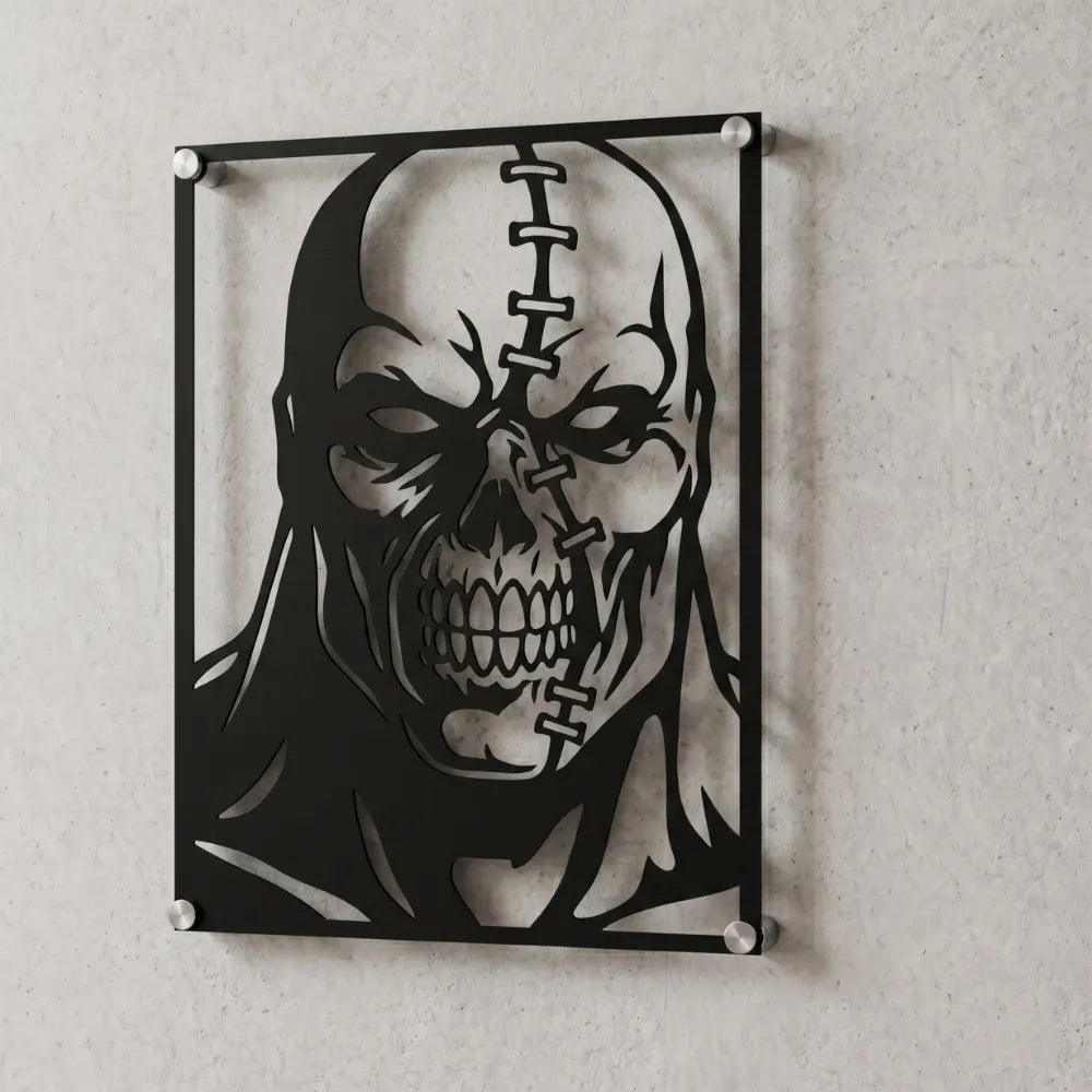 Cuadro Decorativo Videojuego Resident Evil Nemesis en Acero